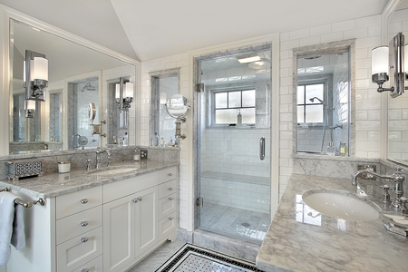 Best tile materials for custom walk in shower